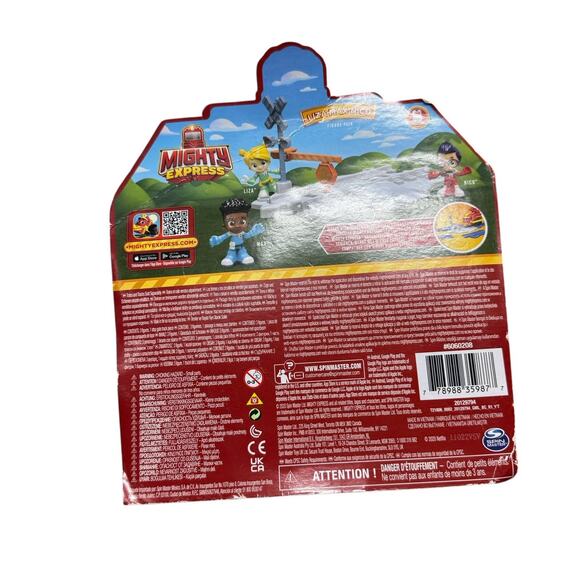 Netflix Mighty Express Figure Pack Liza Max Nico Stop Gate New - Picture 3 of 5